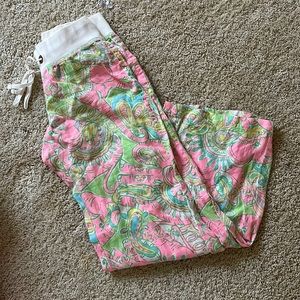 Lilly Pulitzer linen beach pants